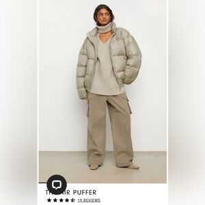 Oak + Fort The Air Puffer XS Laurel Oak NWT